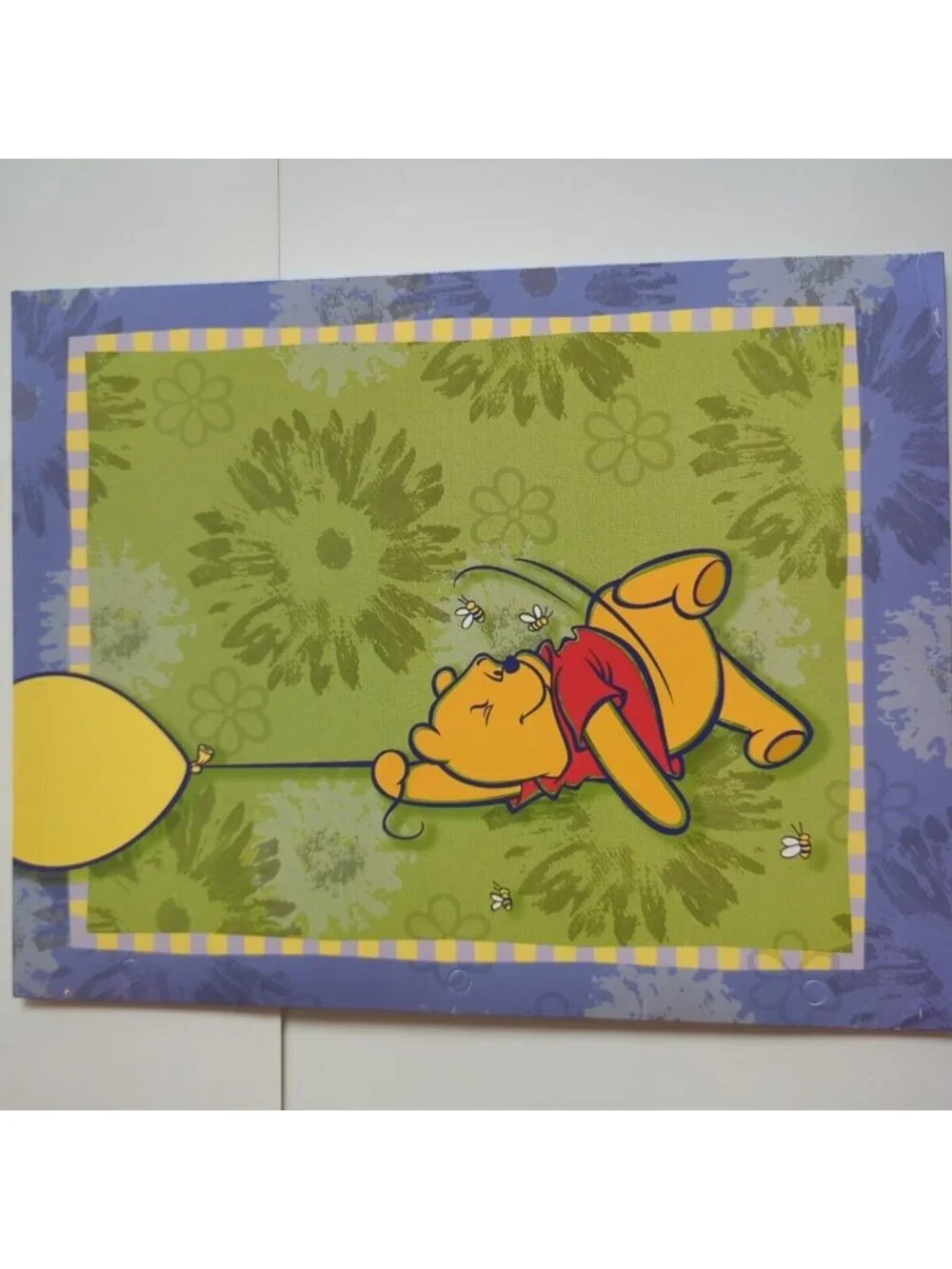 Vtg Lot Of 9 Disney's Winnie the Pooh Mixed Brand Folders for 3 Ring Binders